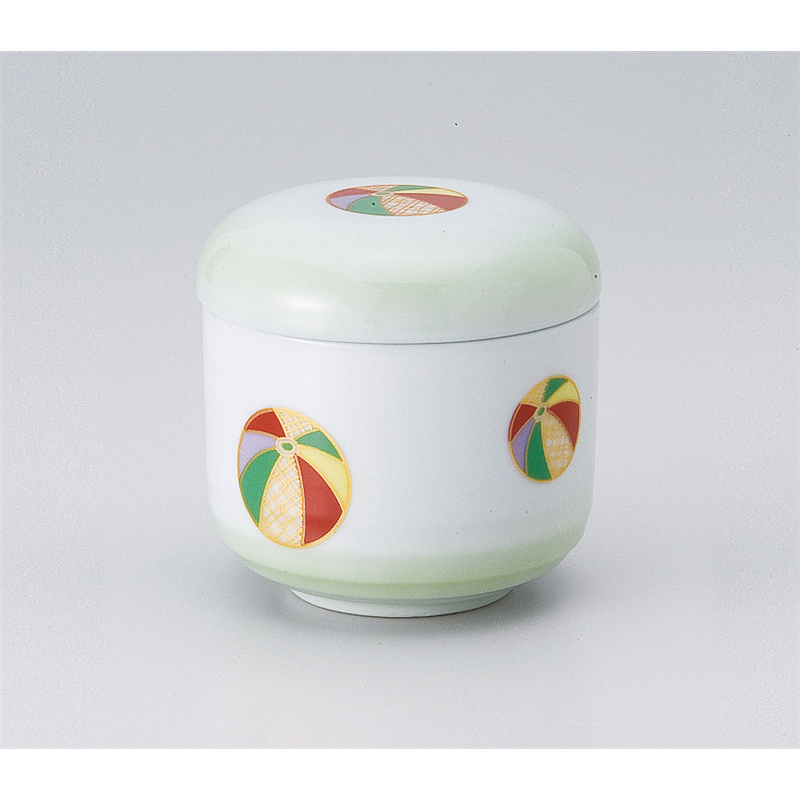 古林陶器 蒸椀 ヒワ吹夢風船丸むし碗 515720747 1個(ご注文単位1個)【直送品】