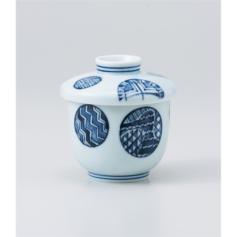 古林陶器 蒸椀 丸紋むし 917720626 1個(ご注文単位1個)【直送品】