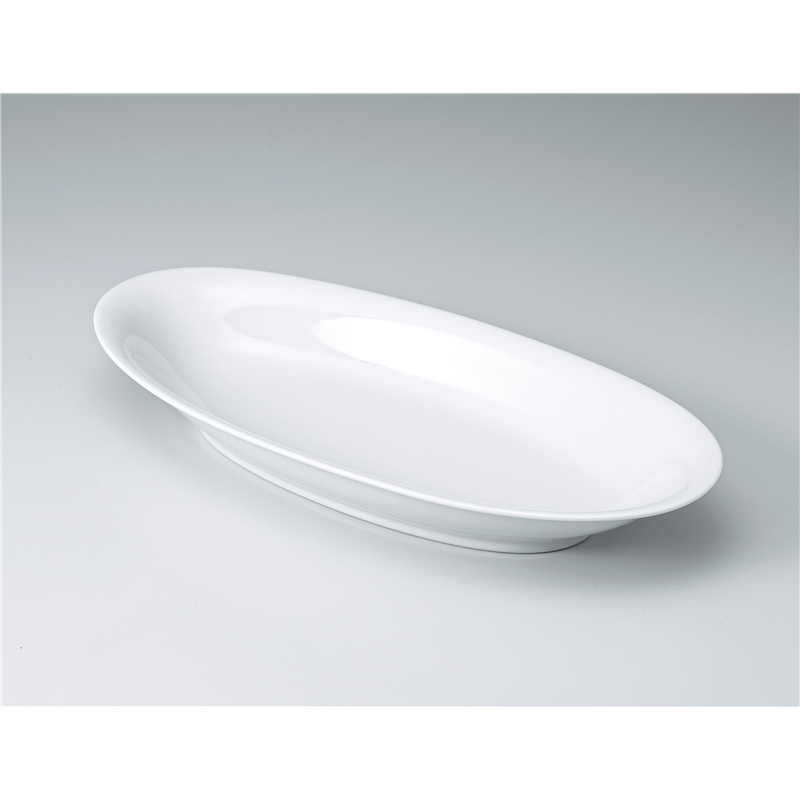 古林陶器 ビュッフェ 白36cmセロリー 1351320508 1個（ご注文単位1個）【直送品】