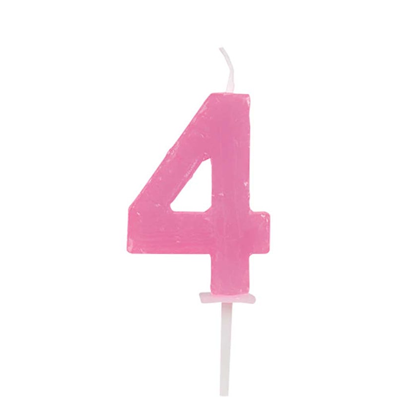 リバティコーポレーション キャンドル 数字 4 LD-565 1個（ご注文単位1個）【直送品】