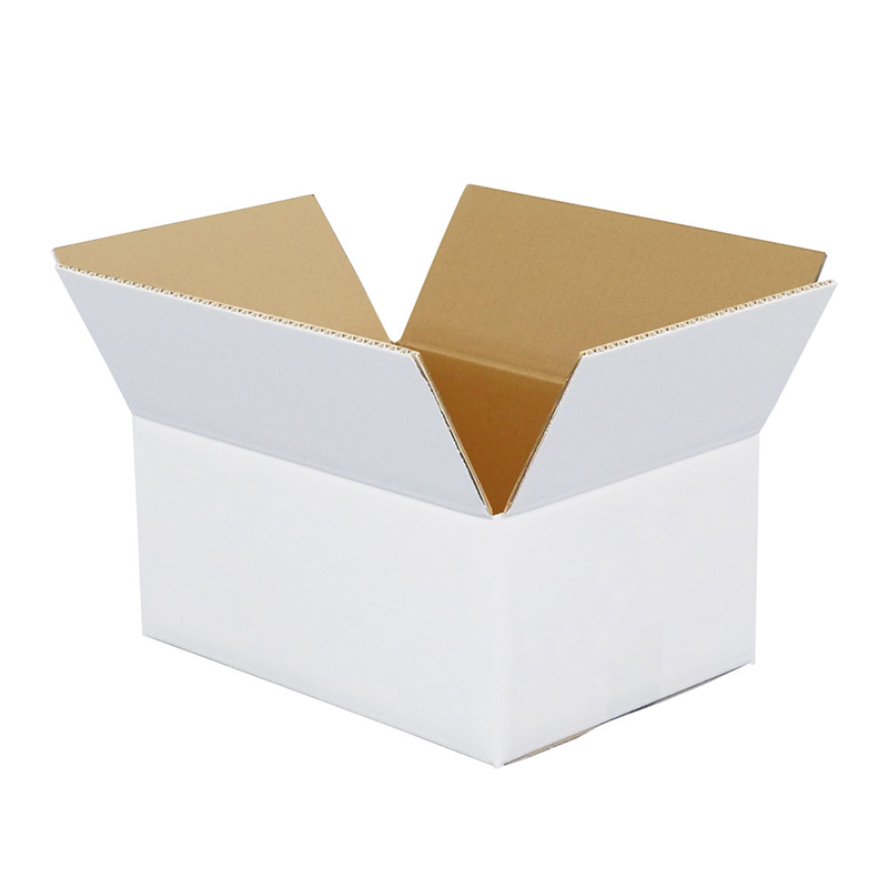 80サイズ白ダンボール 50枚入 32×23×15cm 1セット(ご注文単位1セット)【直送品】