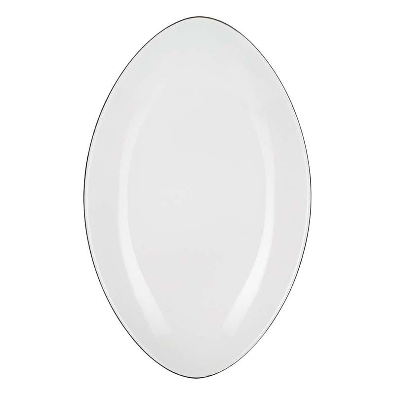 レヴォル　バサルト　エキノクス　オーバルプレート 35cm　ホワイト　651431  1個（ご注文単位1個）【直送品】