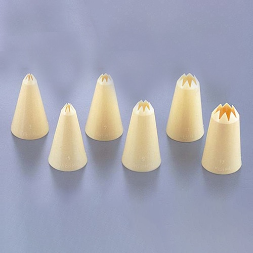 TH PP 星口金 8切 6pcsセット 32537 1個(ご注文単位1個)【直送品】