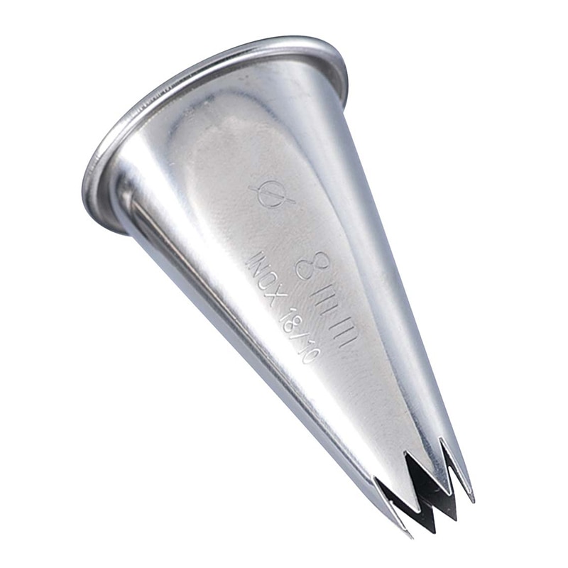 TH ステンレス 星口金 8切 61535 #2 1個(ご注文単位1個)【直送品】