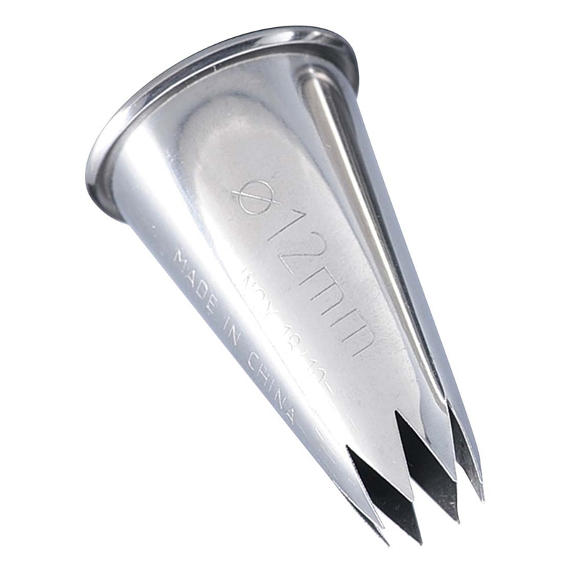 TH ステンレス 星口金 8切 61555 #6 1個(ご注文単位1個)【直送品】