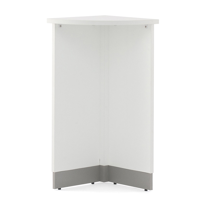 アール・エフ・ヤマカワ ノルム　ハイカウンター　コーナー ホワイト2 Z-SHHC-CNW2 1台（ご注文単位1台）【直送品】