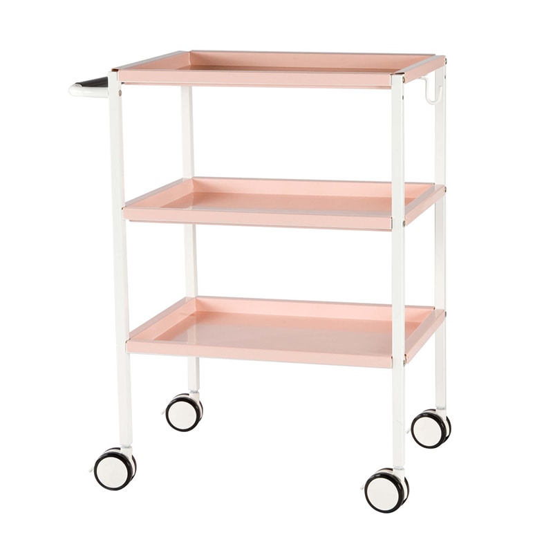 アール・エフ・ヤマカワ スチールワゴン2 ピンク RFWG2-STPK 1台（ご注文単位1台）【直送品】