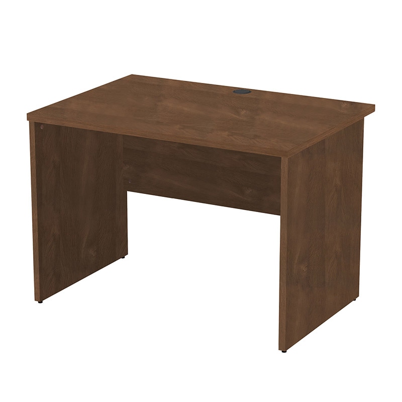 アール・エフ・ヤマカワ 木製デスク3 W1000×D700 ウォルナットG RFLD-1070DMJ4 1台(ご注文単位1台)【直送品】