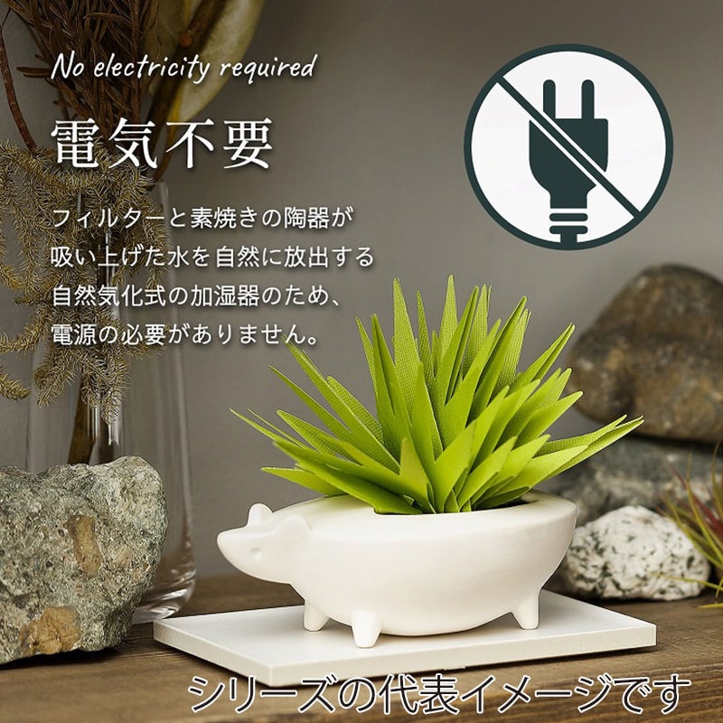 ミクニライフ＆オート エコ加湿器 ミスティデュオ アニマルズ うみ