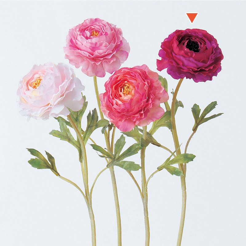 アーティフィシャルフラワー ラナンキュラス23本 ブーケ 造花 通販 インテリア 花束 花 ラナンキュラス アーティ