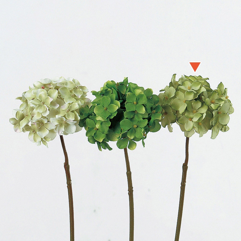 アスカ商会 造花 A-31839 ハイドランジアピック #003G ピンクグリ-ン 1