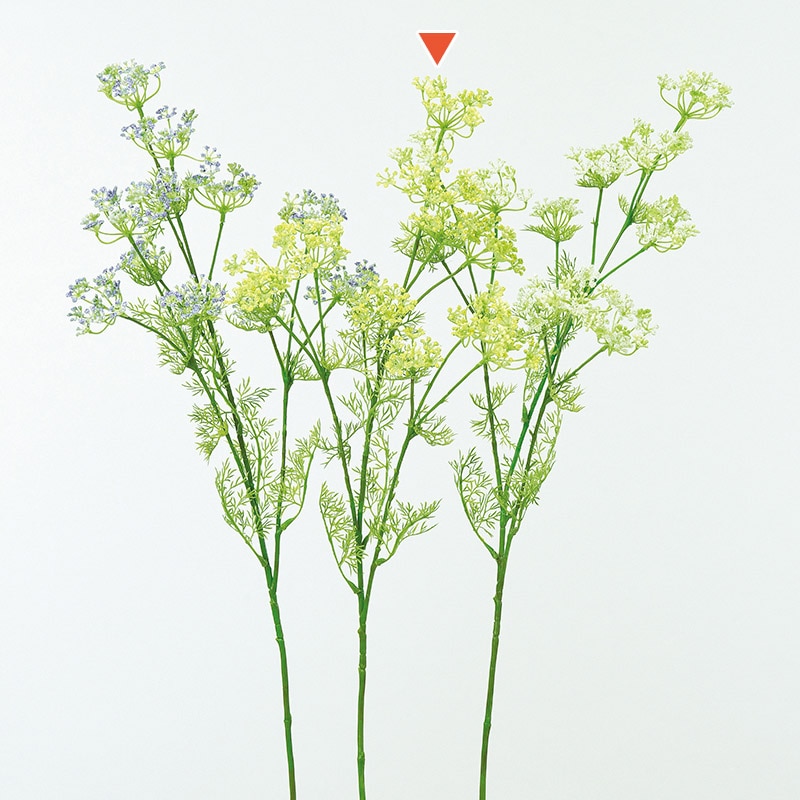 アスカ商会 造花 A-33256 ディルフラワー×11 #010 イエロ- 1本
