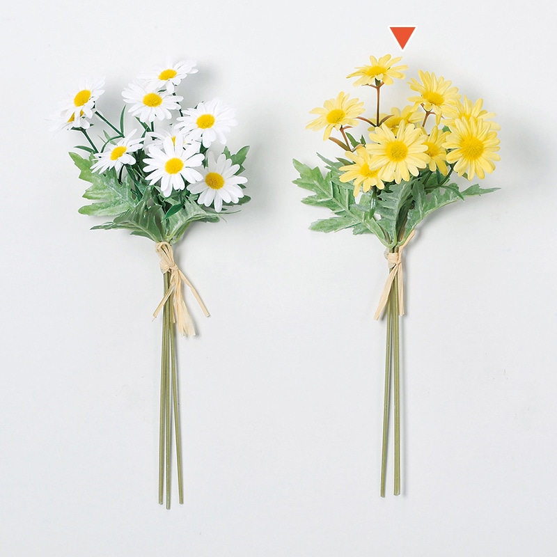 マーガレット商品です アスカ商会 造花 A-33397マーガレットデージーバンチ #001 ホワイト 1