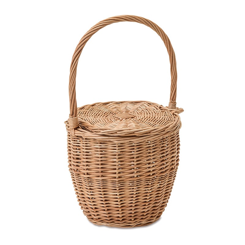 ウィッカーバスケット／The Tastemakers & Co. ウィッカーバスケット／The Tastemakers & Co. WICKER BASKET（No.353