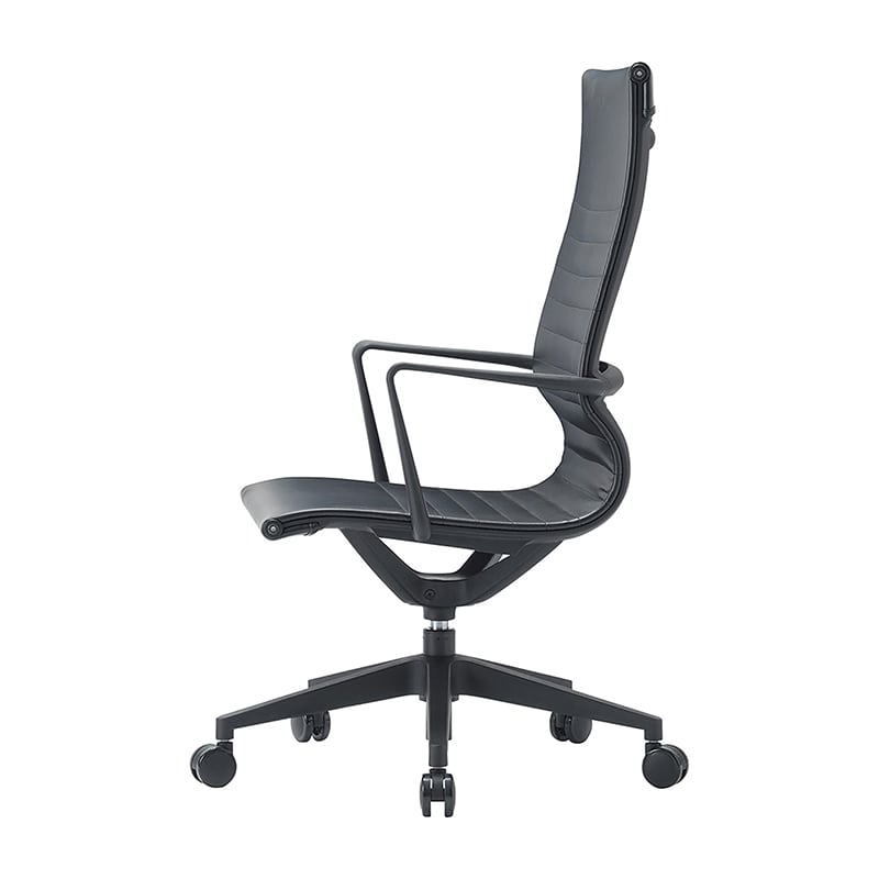 AICO オフィスチェア　ハイバックタイプ ブラック M-1075 1台（ご注文単位1台）【直送品】
