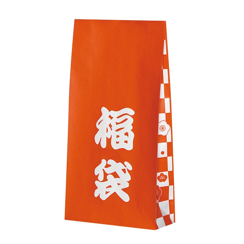 パックタケヤマ 角底袋　ハイバッグ HS4　梅市松　福袋 XZT50090 100枚/袋（ご注文単位10袋）【直送品】