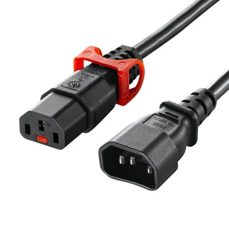 エスコ　EA764CD-60 250V/15Ax 5m 電源コード(サーバーP エスコ ESCO 250V&frasl;15Ax 5m 電源コード（サーバーPC接続&frasl;抜止） EA764CD