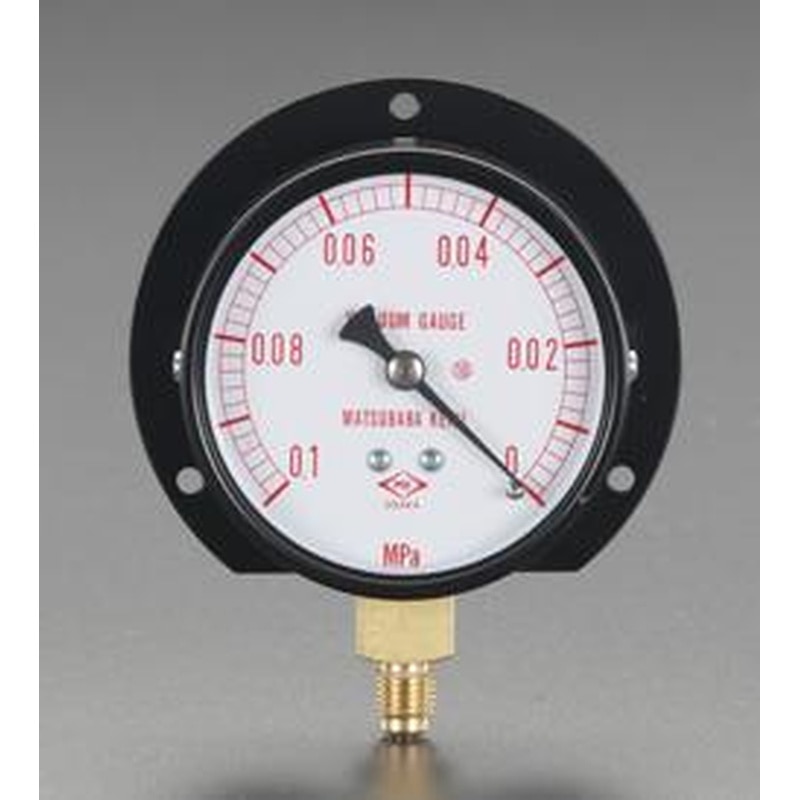 エスコ EA729VB-75 75/100mm［-0.1~0Mpa]真空計 1個（ご注文単位1個）【直送品】