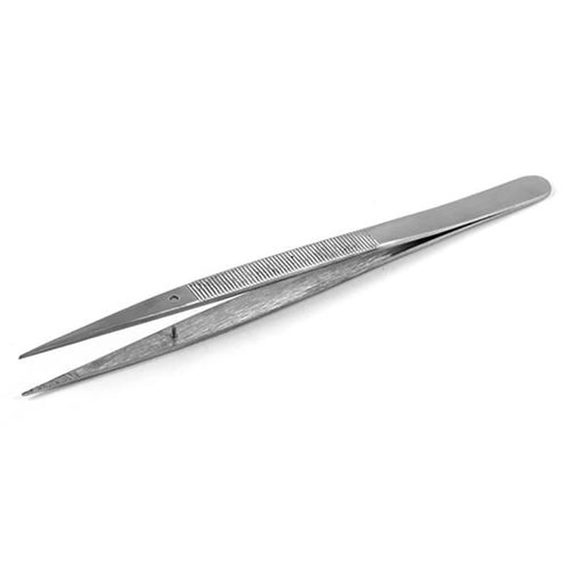 エスコ EA595AK-43 0.6x160mm/219精密用ピンセット(ステンレス製) 1個(ご注文単位1個)【直送品】