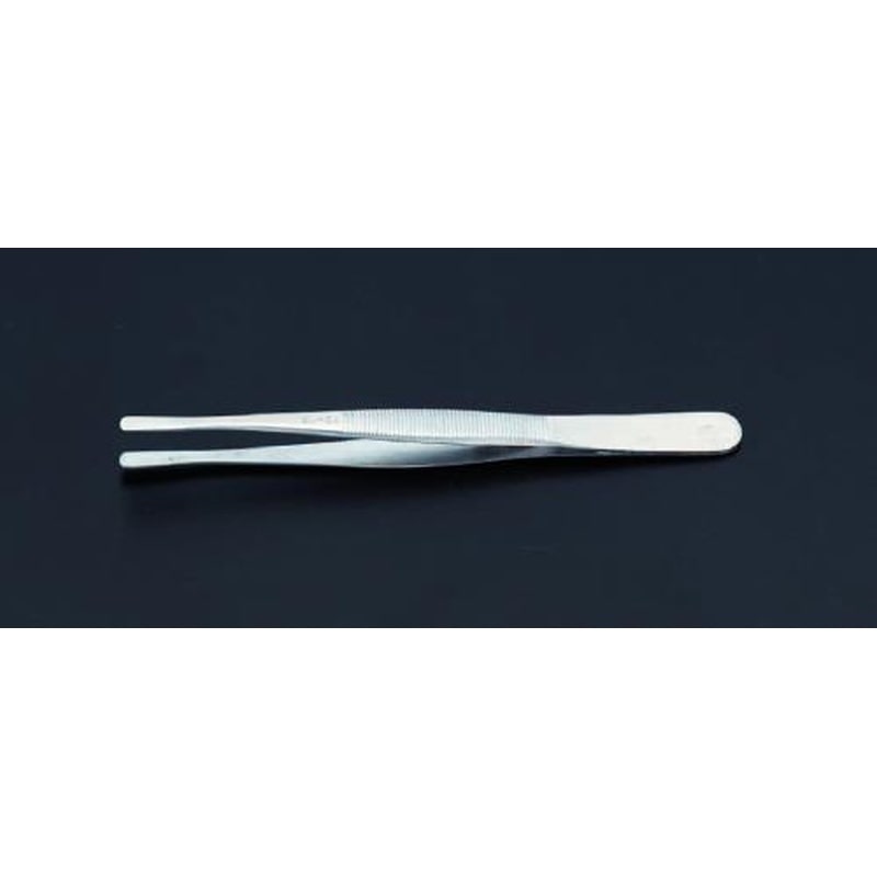 エスコ EA595AK-61 3.8x120mm/25精密用ピンセット(ステンレス製) 1個(ご注文単位1個)【直送品】