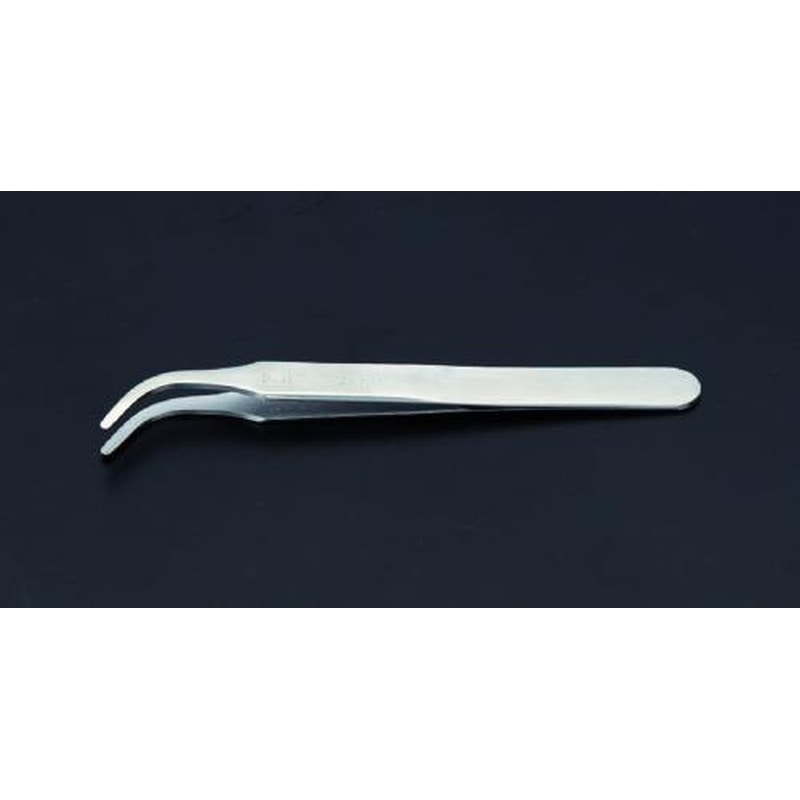 エスコ EA595AK-73 2.0x115mm/2AB精密用ピンセット(ステンレス製) 1個(ご注文単位1個)【直送品】