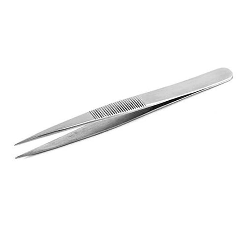 エスコ EA595AK-82 0.4x110mm/40精密用ピンセット(ステンレス製) 1個(ご注文単位1個)【直送品】