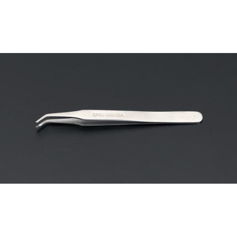 エスコ EA595AK-93 120mm/60精密用ピンセット(ステンレス製) 1個(ご注文単位1個)【直送品】