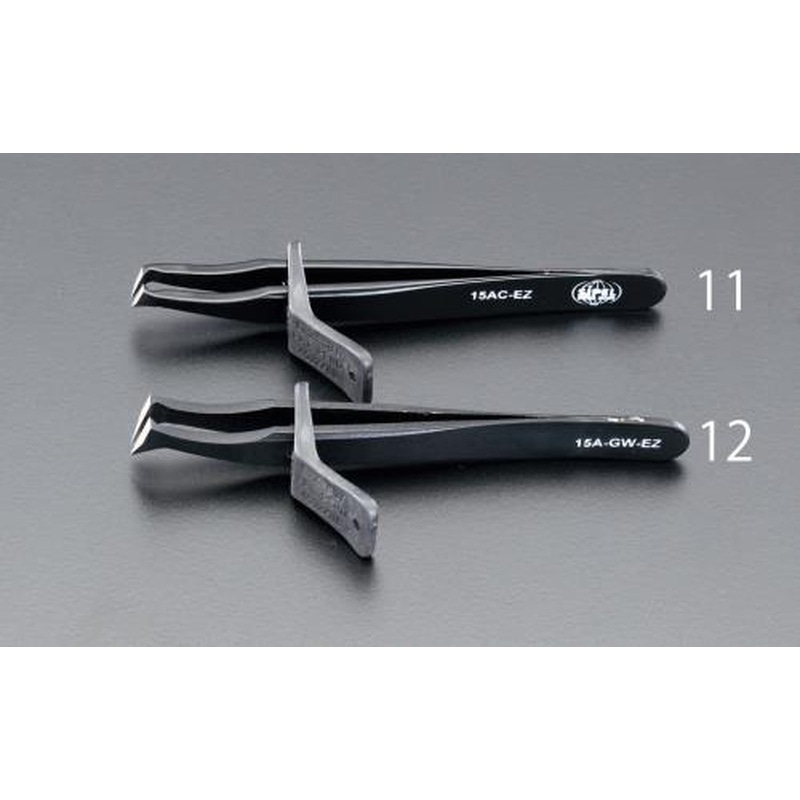 エスコ EA595AL-12 115mmカッティングピンセット(カーボンS製) 1個（ご注文単位1個）【直送品】