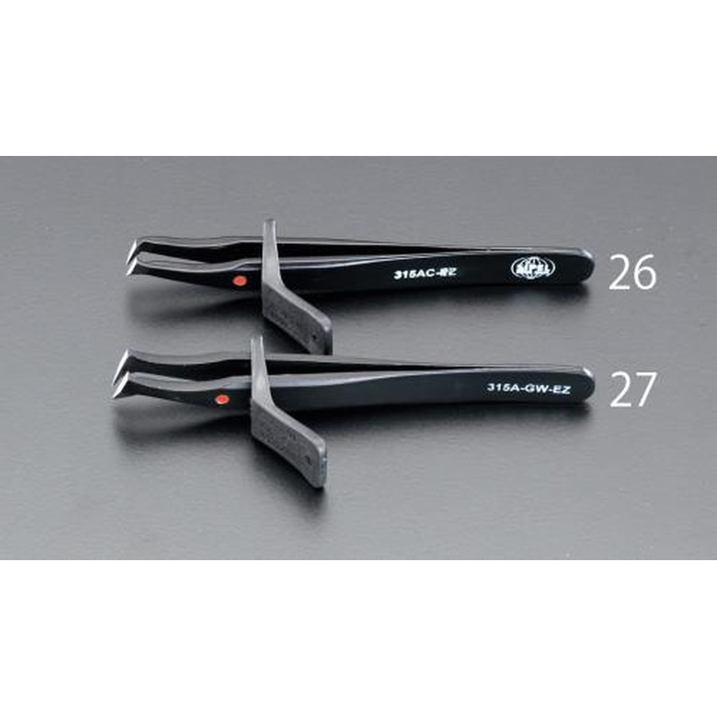 エスコ EA595AL-27 10.0x115mmカッティングピンセット(カーボンスチール製) 1個（ご注文単位1個）【直送品】