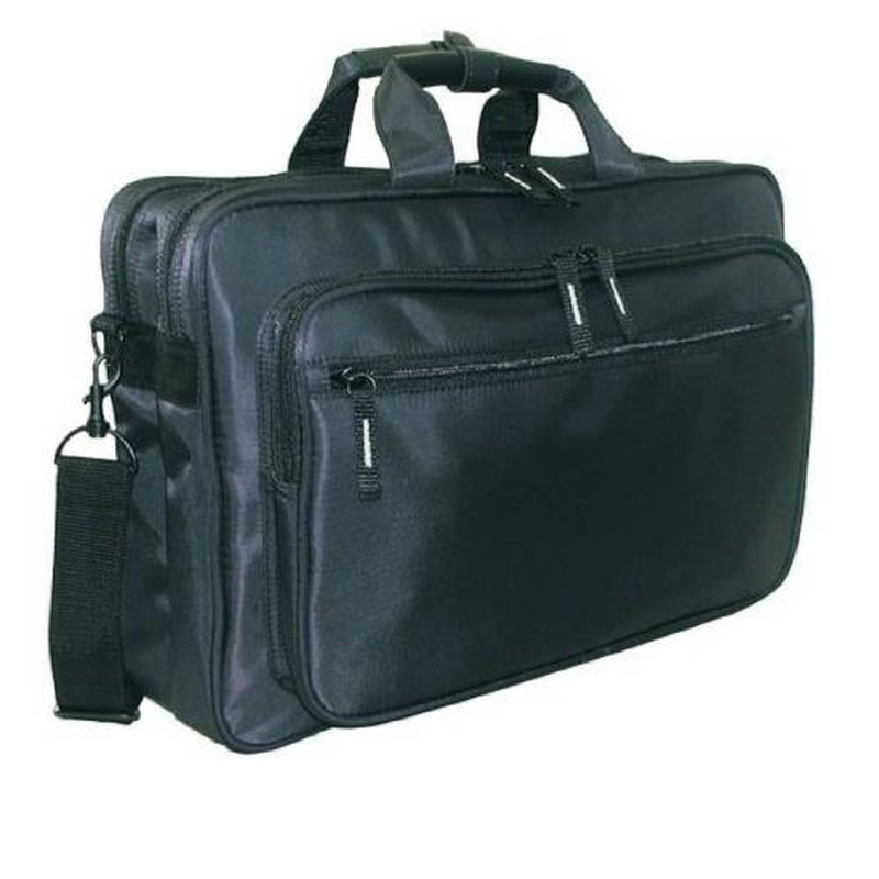 エスコ EA927AG-7 400x115x290mmビジネスバッグ(黒) 1個(ご注文単位1個)【直送品】