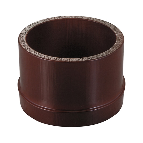 福井クラフト 竹盛器 φ9.5cm越前竹丸鉢 すす竹 54300210 1個(ご注文単位1個)【直送品】