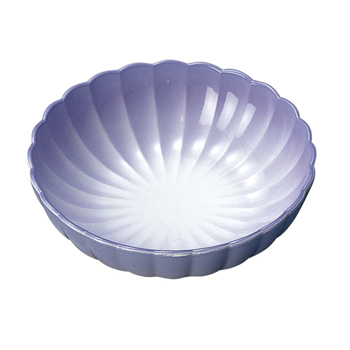 福井クラフト ABS菊鉢 大 コバルトぼかし 22000960 1個(ご注文単位1個)【直送品】