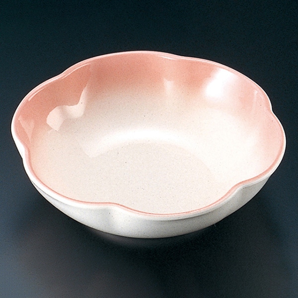 福井クラフト 松花堂用小鉢 耐熱花鉢 ピンク吹 22000330 1個(ご注文単位1個)【直送品】