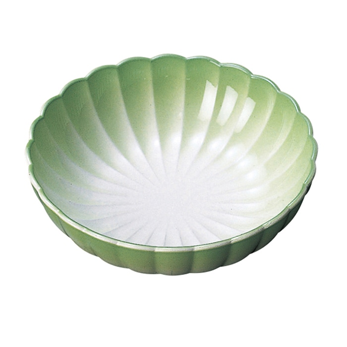 福井クラフト 松花堂用小鉢 菊鉢 大 若草ボカシ 22000980 1個(ご注文単位1個)【直送品】