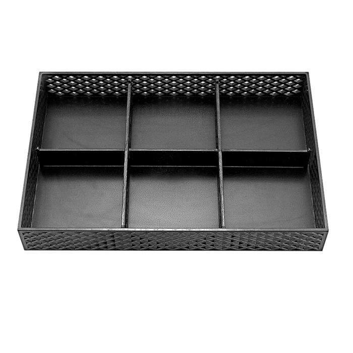 福井クラフト 尺3寸長角松花堂用 Aタイプ六ツ仕切 L1.M2 21002210 1個(ご注文単位1個)【直送品】