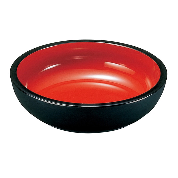 福井クラフト こね鉢 尺2 黒内朱天黒 51407240 1個(ご注文単位1個)【直送品】