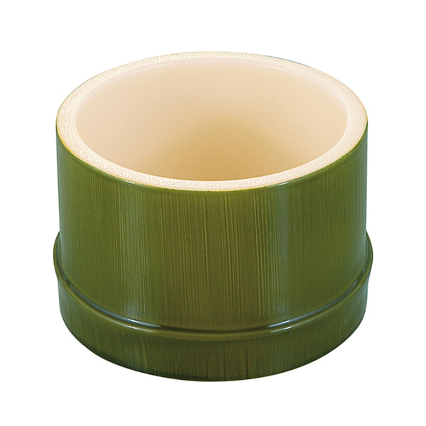 福井クラフト 竹盛器 φ8.0cm越前竹丸鉢 若竹 54300180 1個(ご注文単位1個)【直送品】