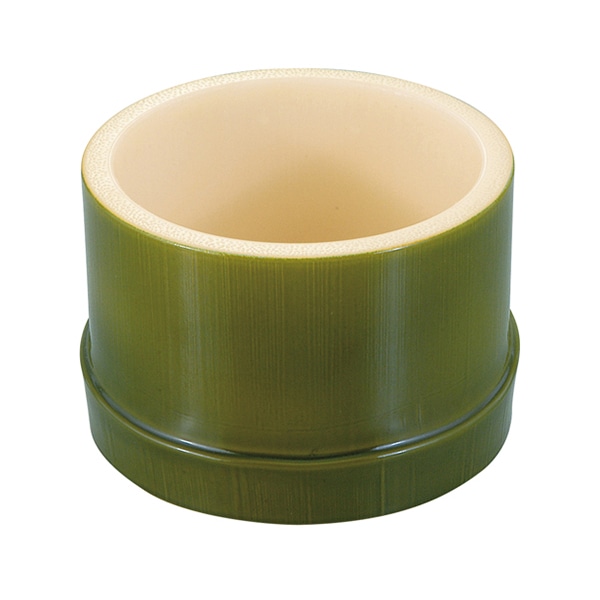 福井クラフト 竹盛器 φ9.5cm越前竹丸鉢 若竹 54300200 1個(ご注文単位1個)【直送品】