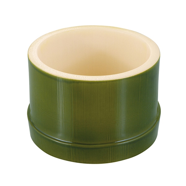 福井クラフト 竹盛器 φ11.0cm越前竹丸鉢 若竹 54300220 1個(ご注文単位1個)【直送品】