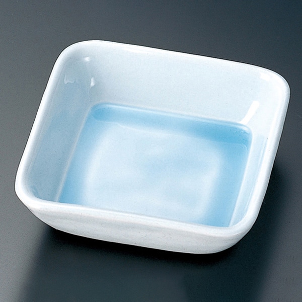 福井クラフト 松花堂用小鉢 隅丸深鉢 青磁 22911240 1個（ご注文単位1