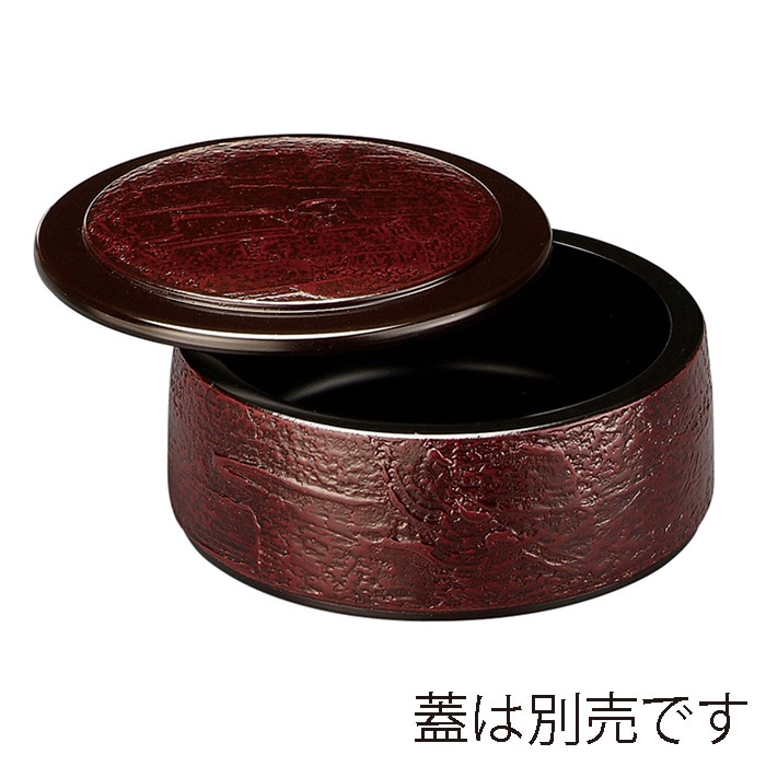 福井クラフト DXちらし桶 親 油彩漆刻 12041160 1個(ご注文単位1個)【直送品】