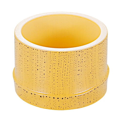 福井クラフト 竹盛器 φ9.5cm越前竹丸鉢 ゴマ竹 54300215 1個(ご注文単位1個)【直送品】