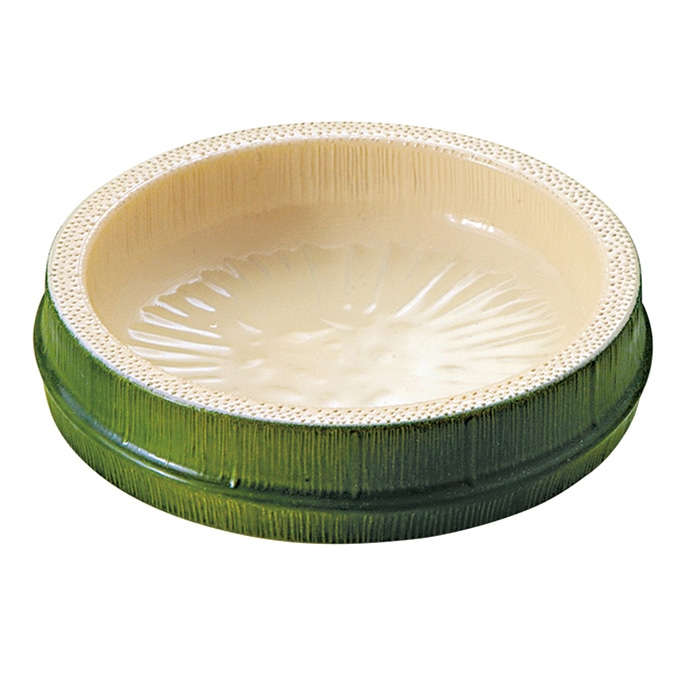 福井クラフト 竹盛器 φ8.0cm越前竹醤油皿 若竹 55008010 1個(ご注文単位1個)【直送品】