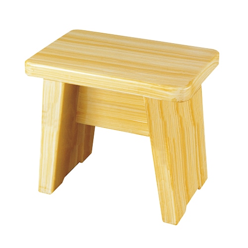 福井クラフト 高瀬風呂椅子 白木塗 90020551 1個（ご注文単位1個