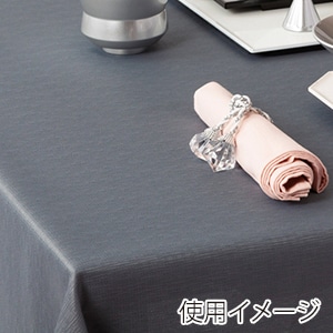 福井クラフト テーブルクロス ナイアガラ 240cm グレー 62120140 1枚