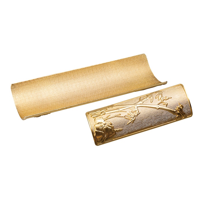 おしぼり受 竹型 溜 5-1237-13 イーシザイ・マーケット ⁄ おしぼりトレー