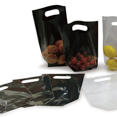 精工 手抜きポリ袋 スタンドパック SP40-1(黒印刷) 100枚/袋(ご注文単位20袋)【直送品】