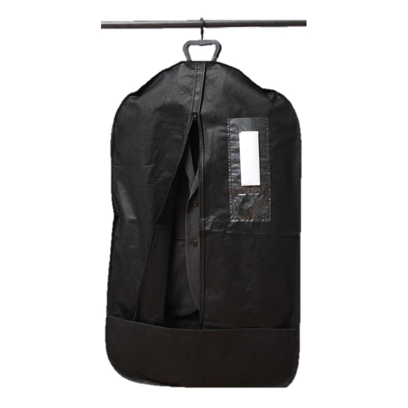 メルクロス テーラーバッグ 外側不織布 2つ折り MPO-D 黒 100枚/袋(ご注文単位1袋)【直送品】