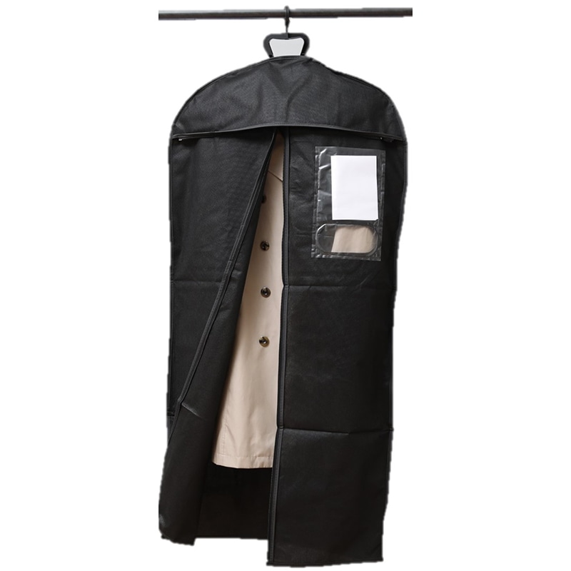 メルクロス テーラーバッグ オープンファスナー付 3つ折り MPO-G 黒 100枚/袋(ご注文単位1袋)【直送品】