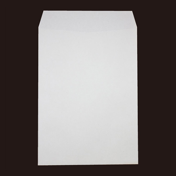 山櫻 封筒　角2　中貼　ホワイトR40100 CoC　〒枠なし 00530011 　500枚/箱（ご注文単位1箱）【直送品】